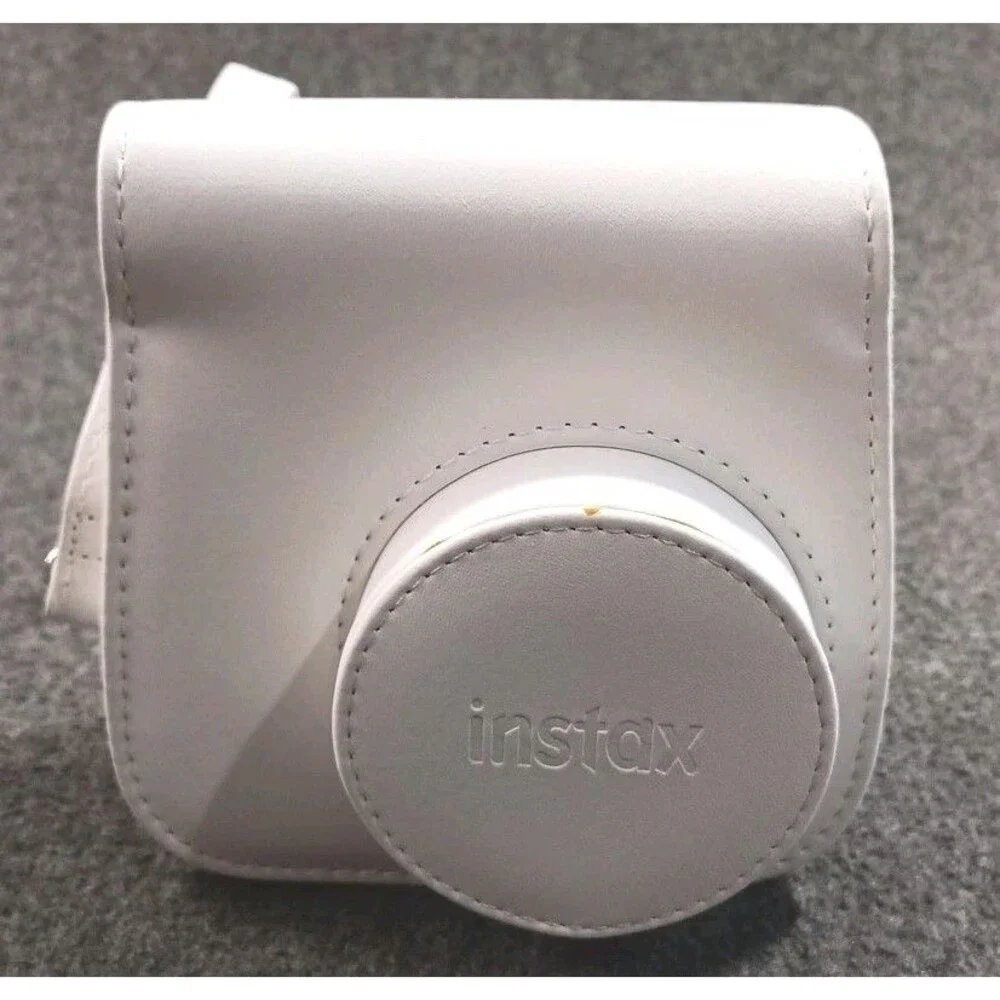Fujifilm Instax Groovy Camera Case - White - For Instax Mini 8 New